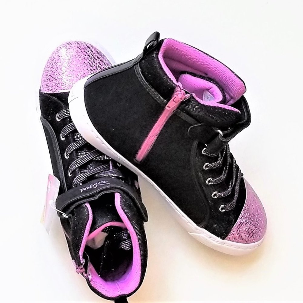 Girls 5 High Top Sneakers Disney D-Signed … - Picture 2 of 11